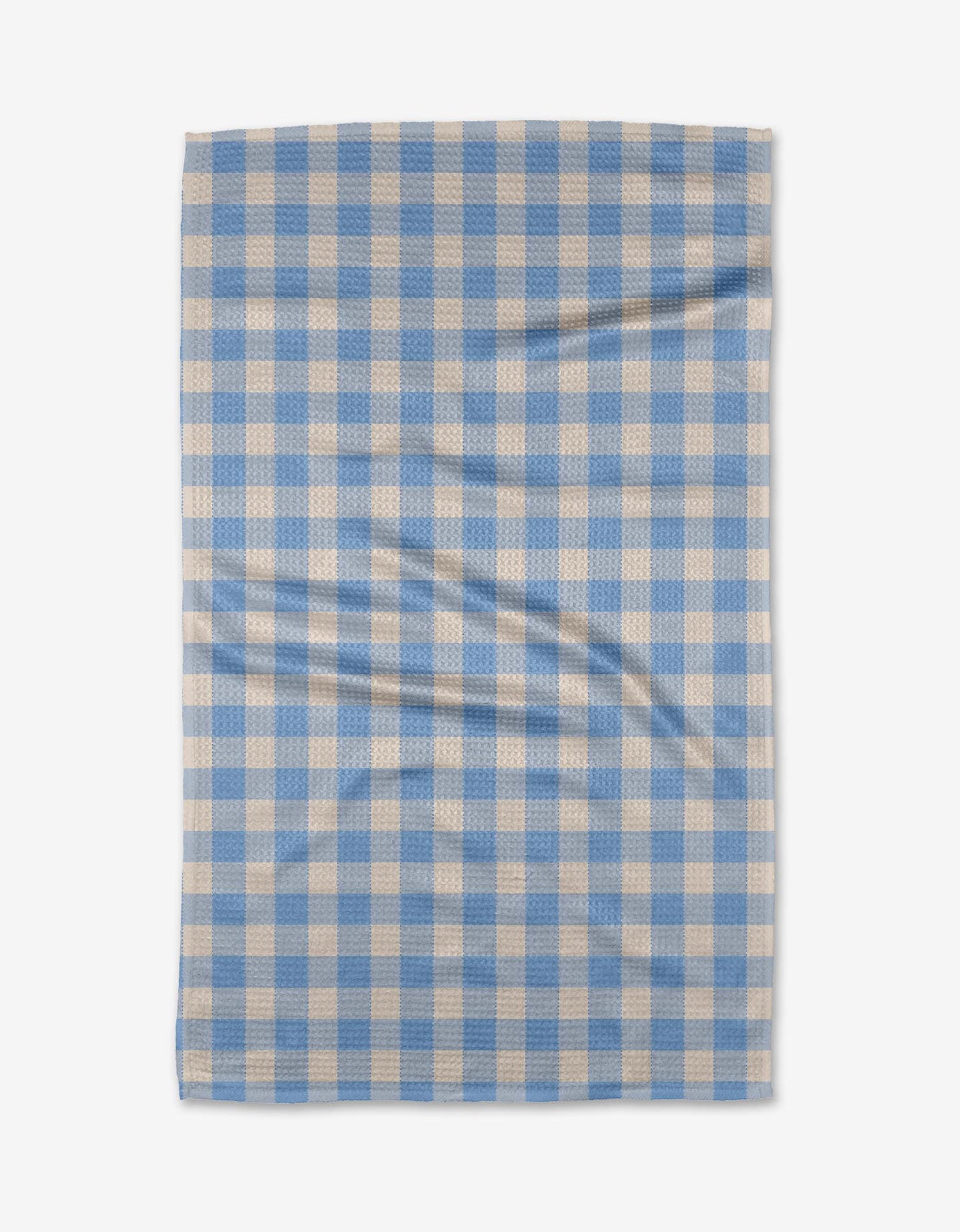 Angelic Sky Gingham Tea Towel