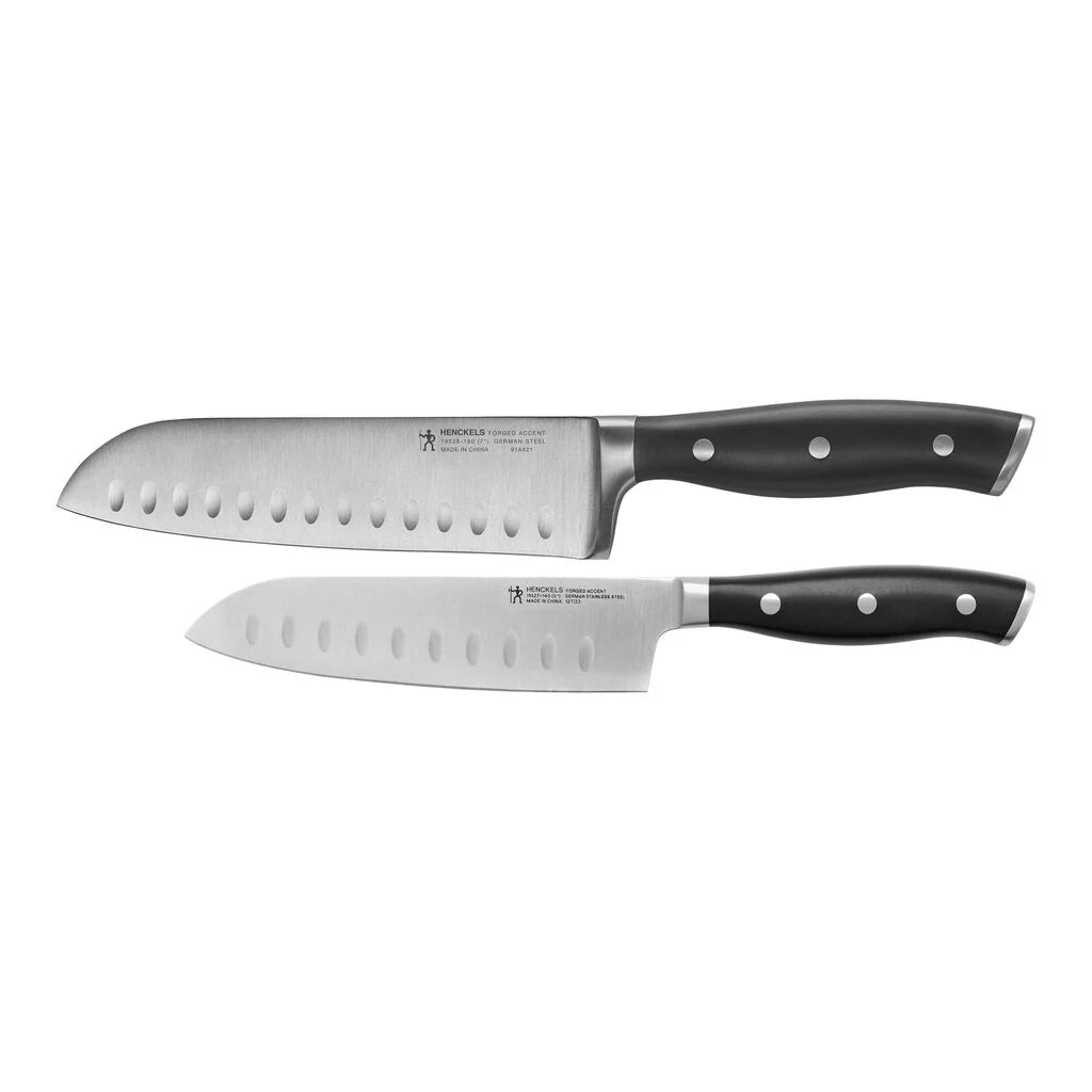 Henckels Forged Accent 2-pc Santoku Knife Set