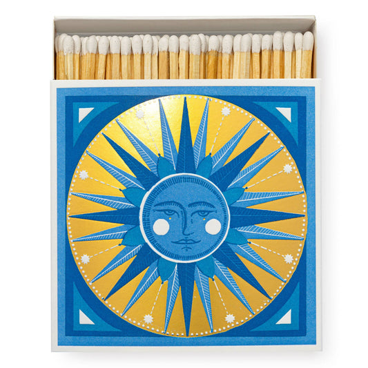 Golden Sun Square Safety Matches