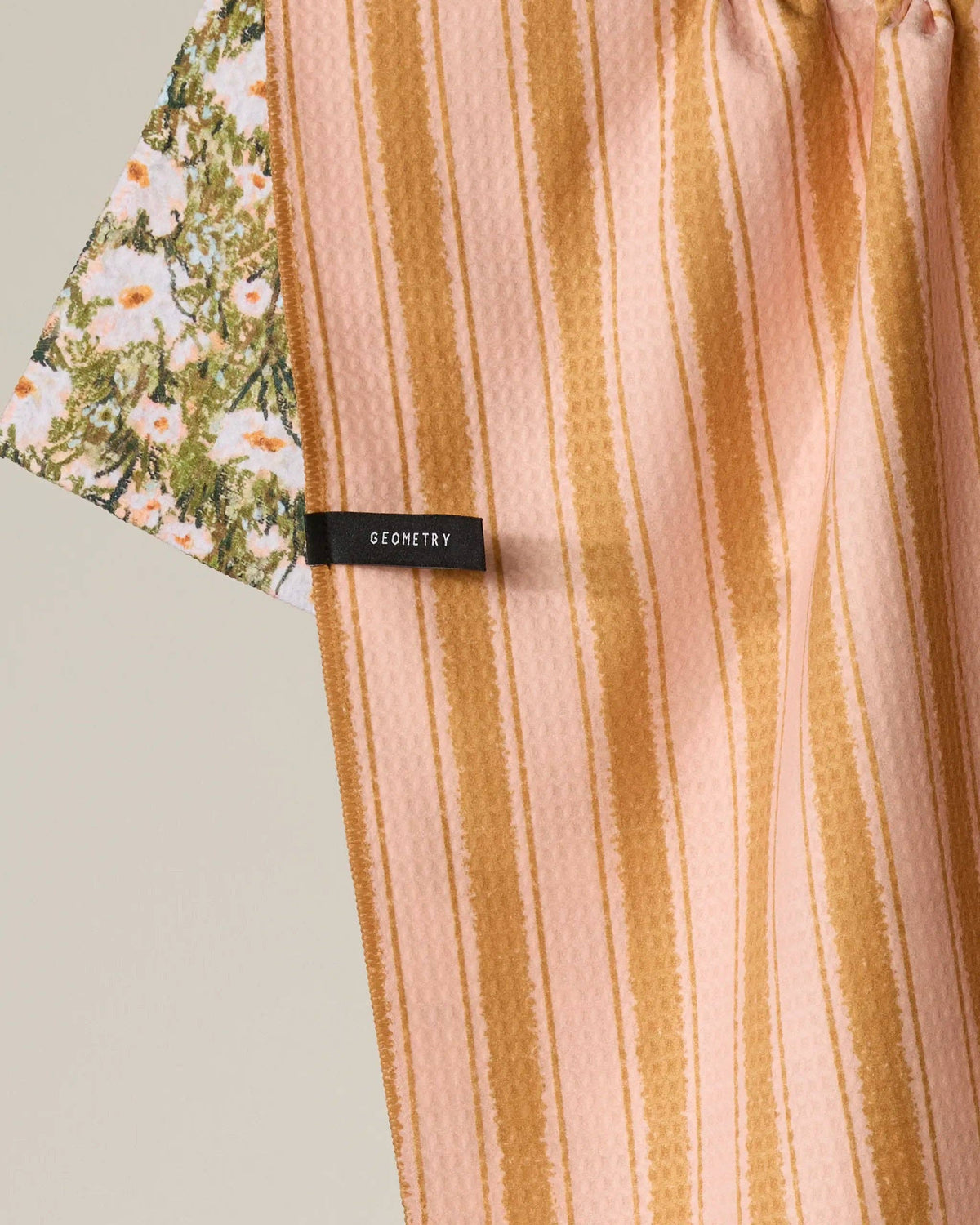 Daisy Stripe Luxe Kitchen Towel