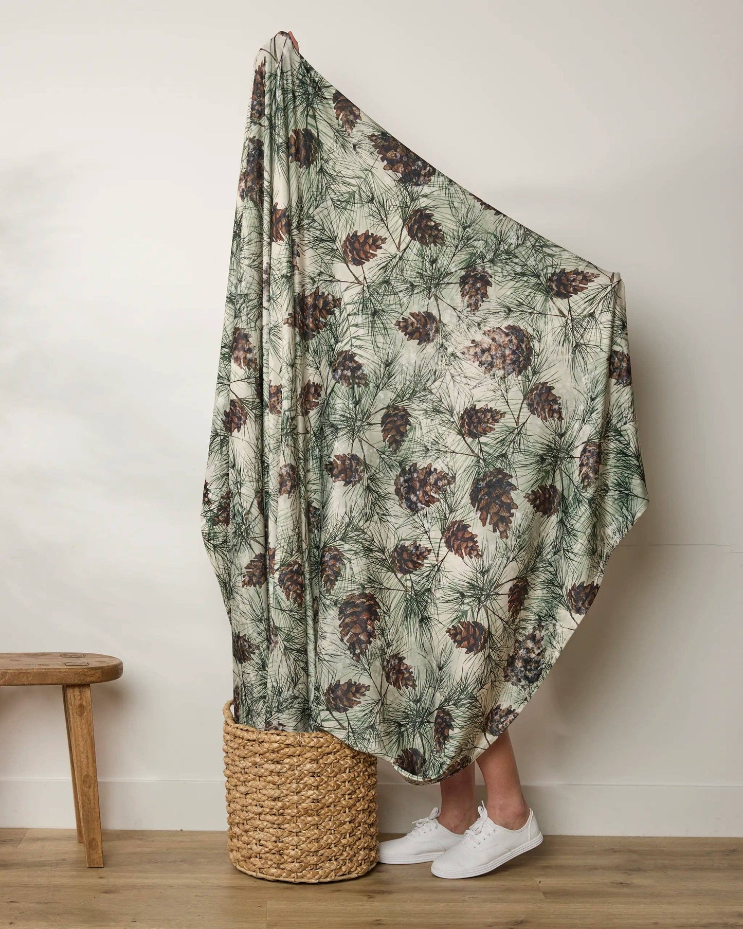 Winter Pine Camo Butter Blanket: Medium 50" x 60"