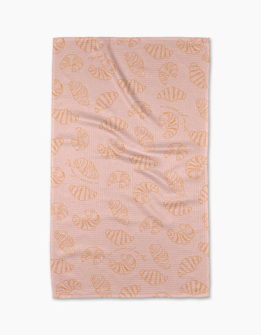 Croissant Crush Tea Towel