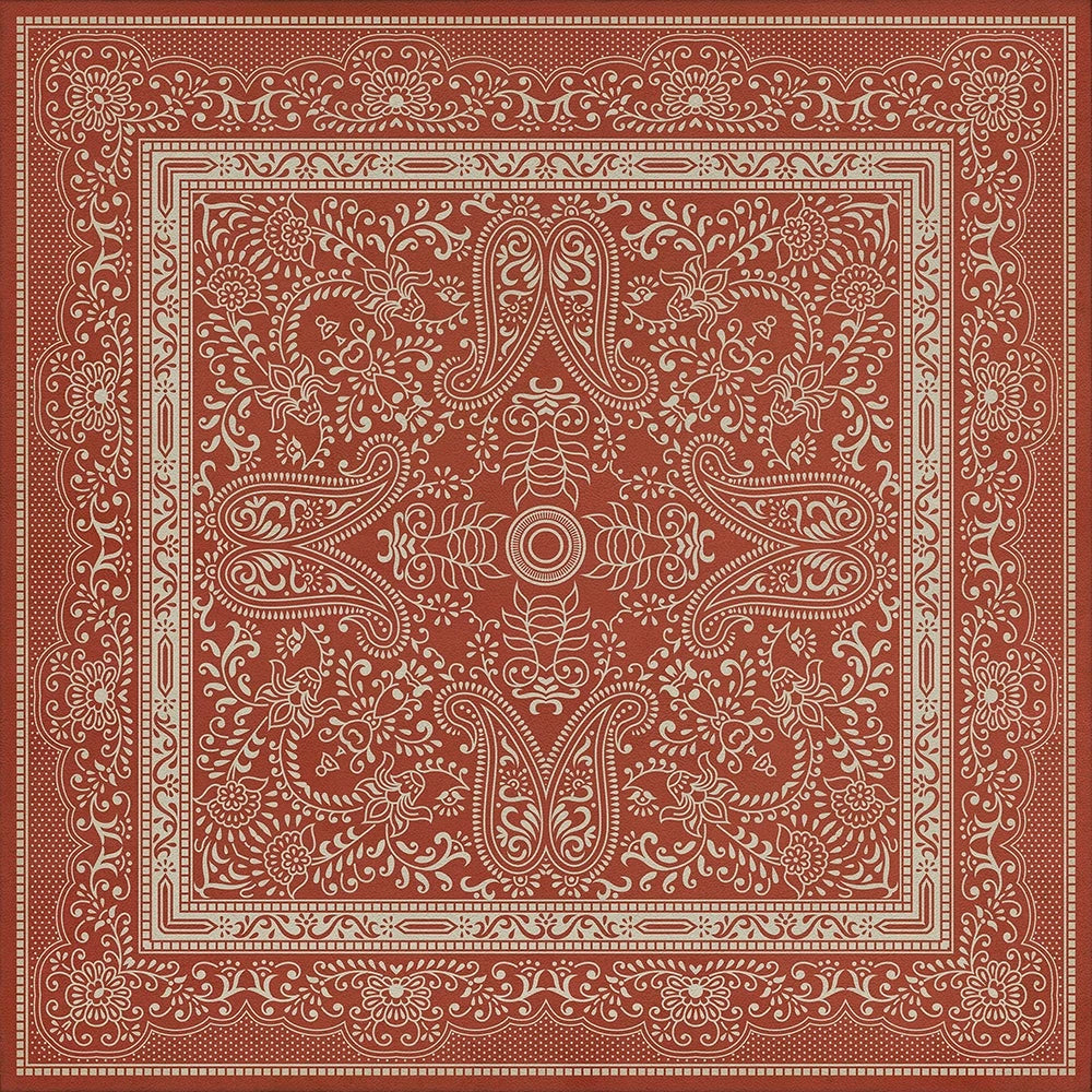 Pattern 76 Mimsy 36×36 Vinyl Rug