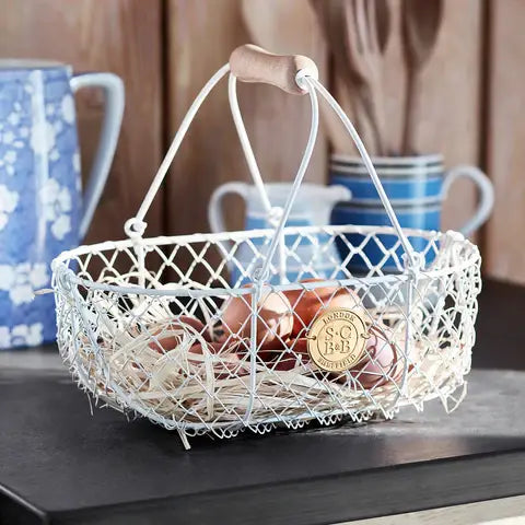 Sophie Conran Buttermilk Small Harvest Basket
