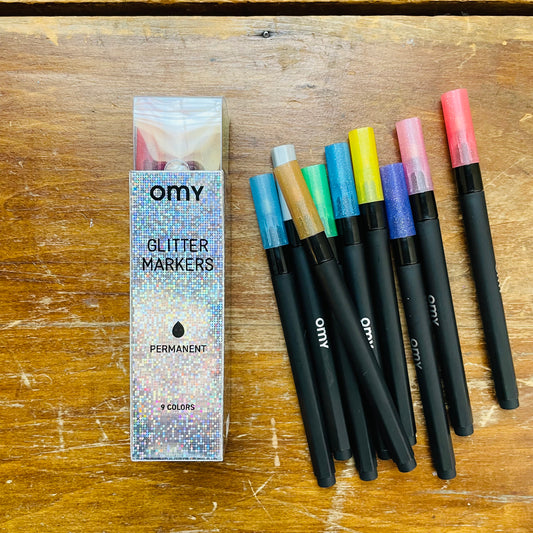 OMY Glitter Markers