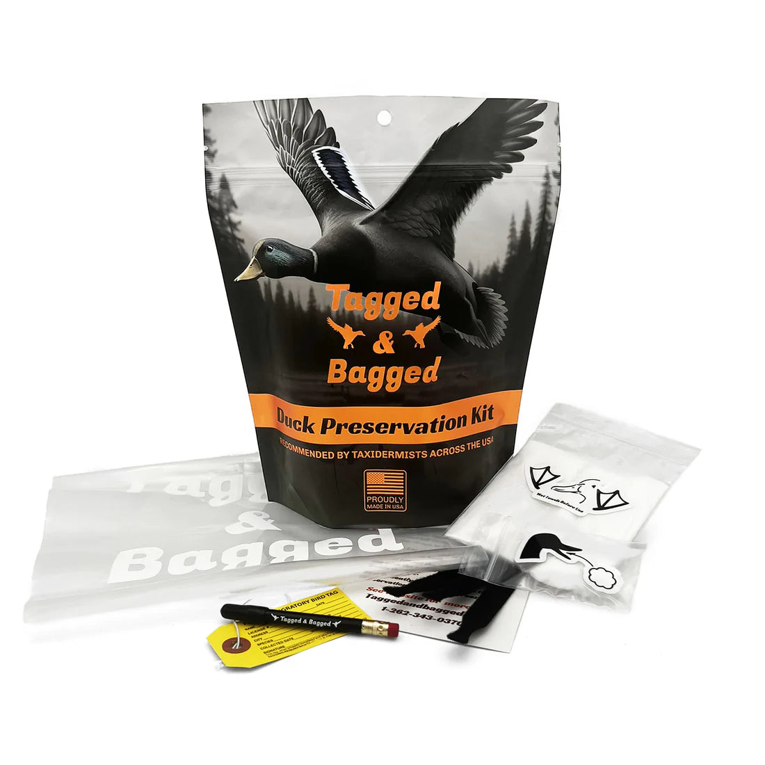 Tagged & Bagged Duck Preservation Kit