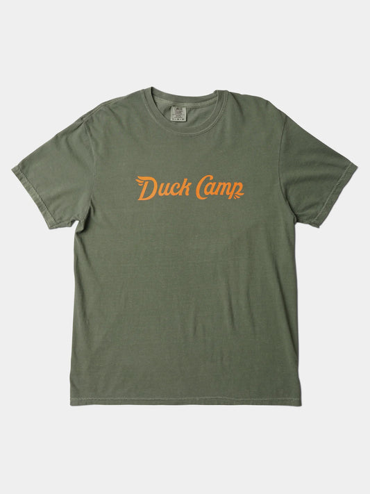 Moss Duck Camp Logo Tee