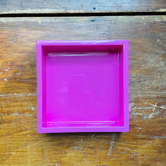 Hot Pink Bamboo Cocktail Napkin Holder