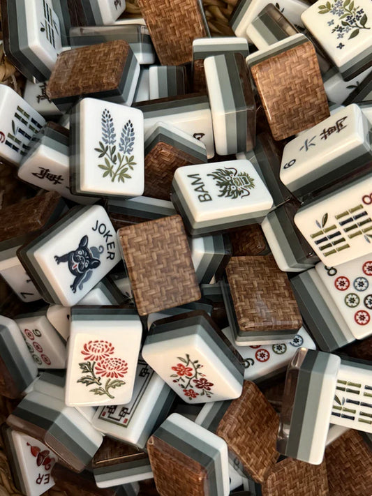 Honey Weave Mahjong Tiles