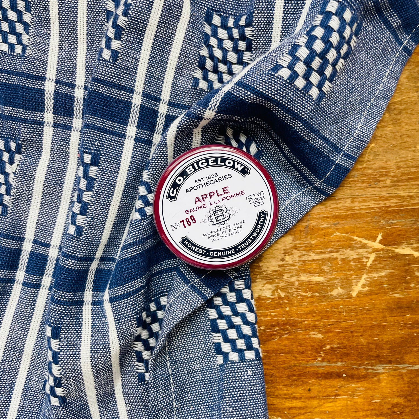 C.O. Bigelow Apple Salve Lip Tin