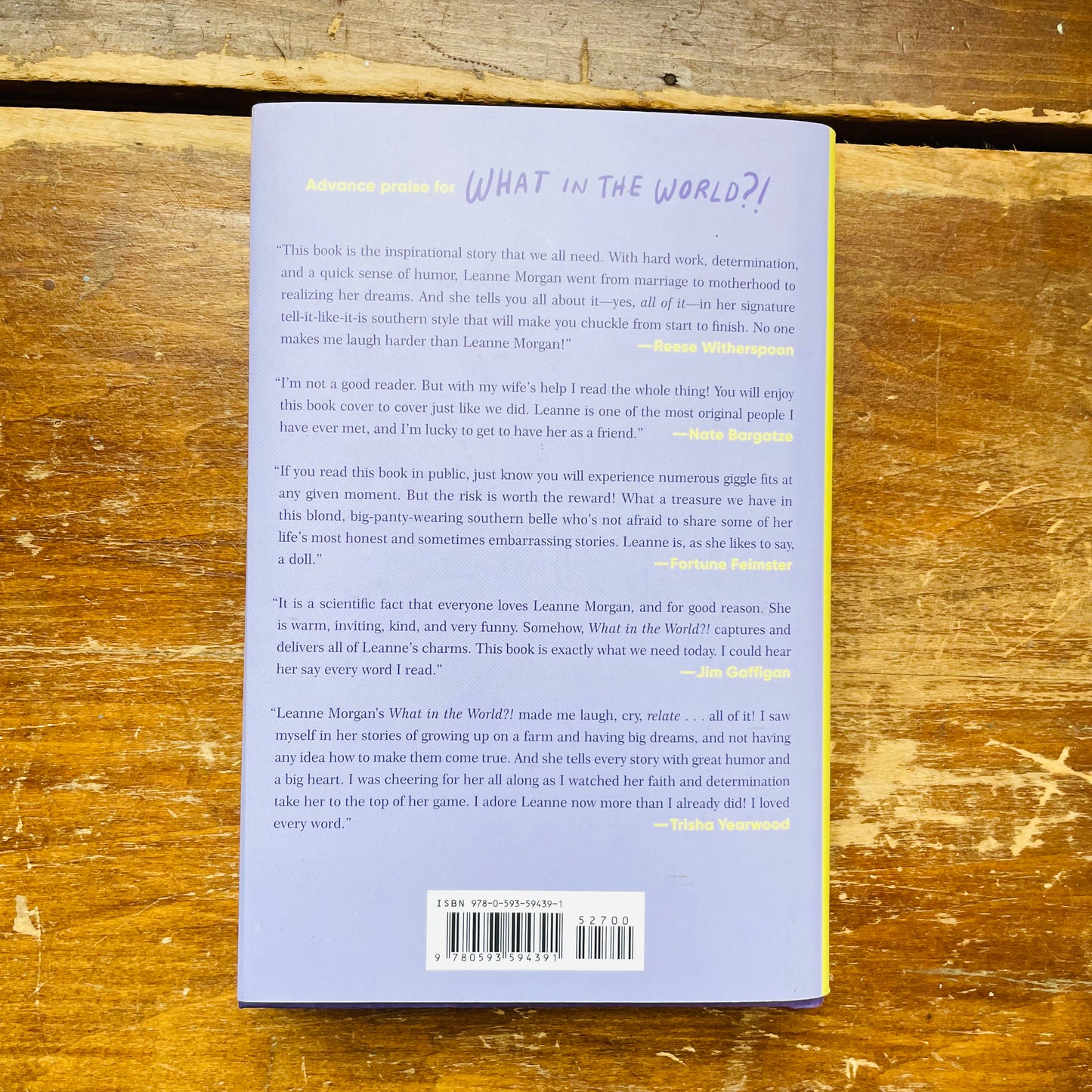 What in the World?!: A Southern Woman's Guide to Laughing at Life's Unexpected Curveballs and Beautiful Blessings