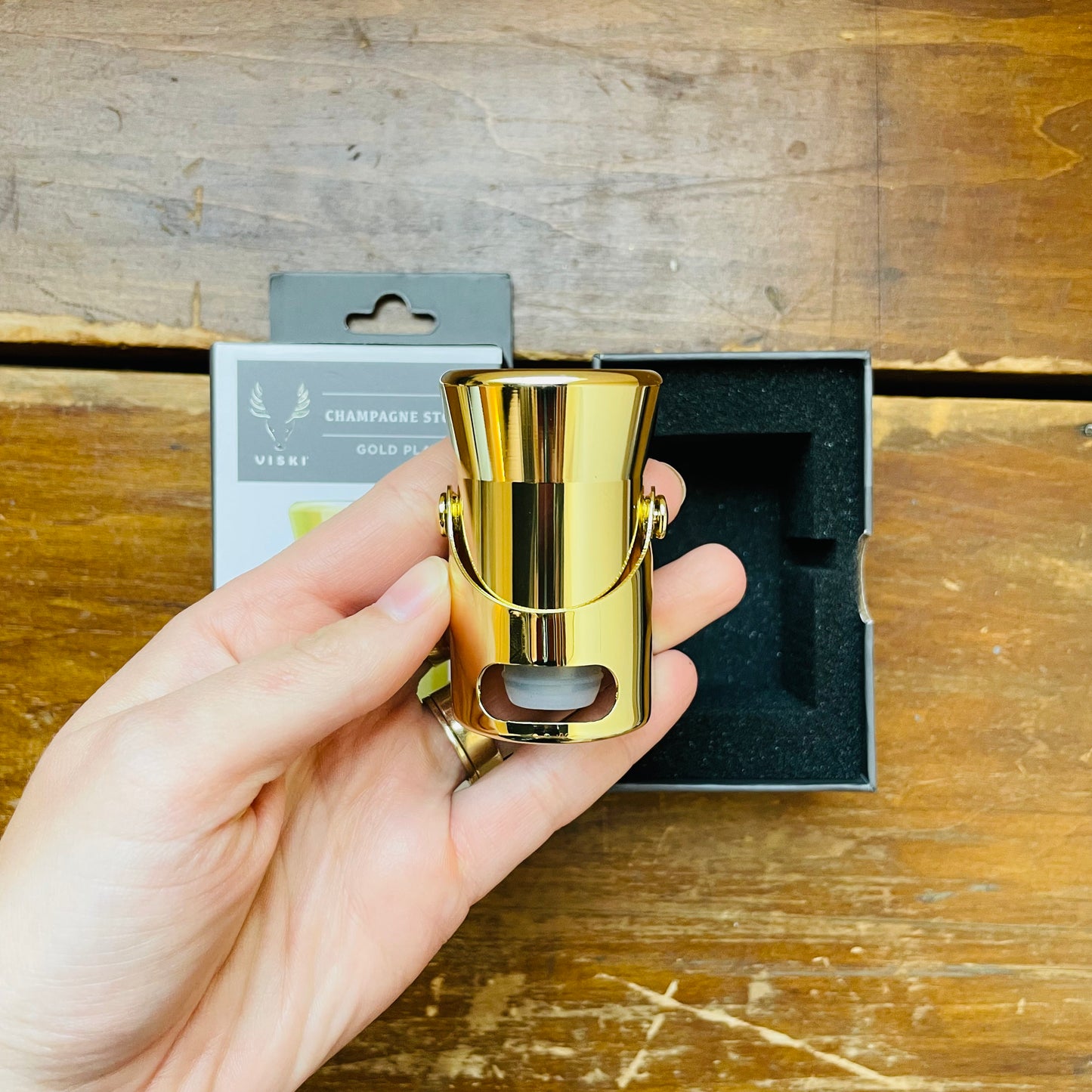 Belmont Heavyweight Champagne Stopper