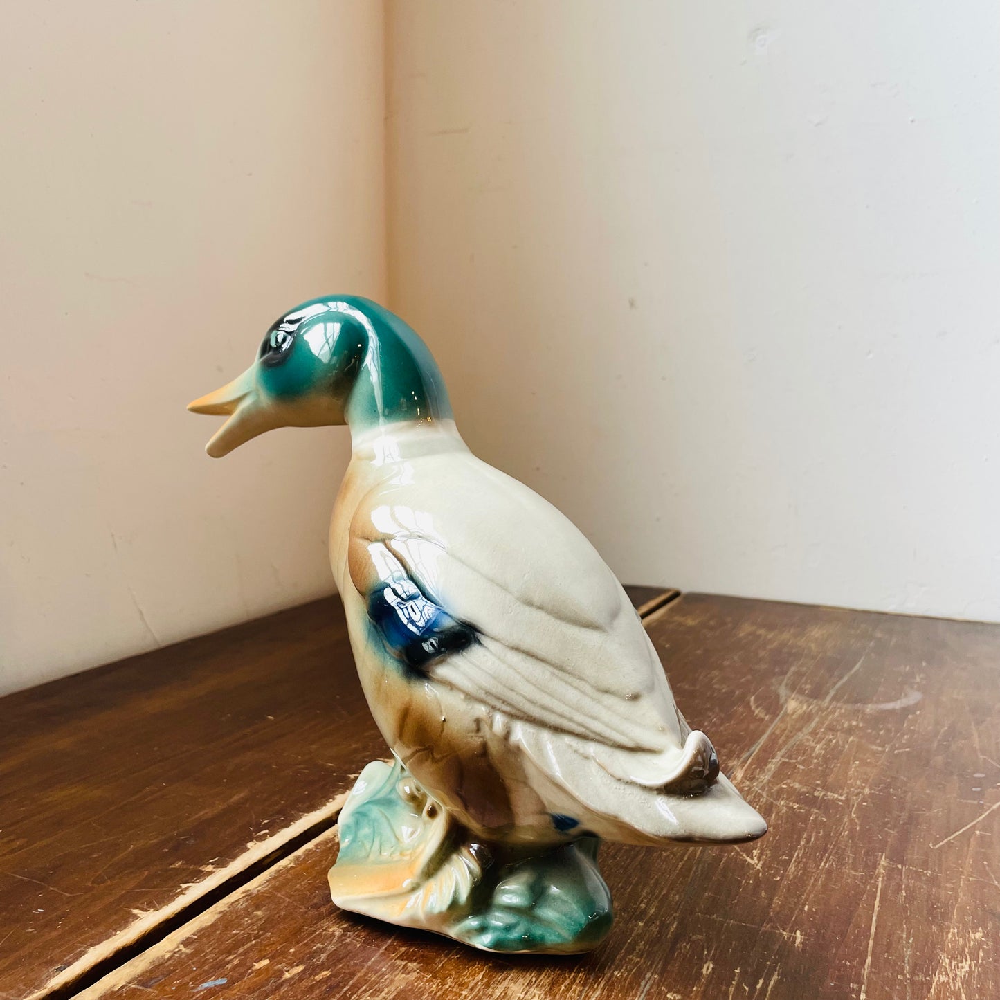 Tall Royal Mallard Ceramic Figurine- Vintage