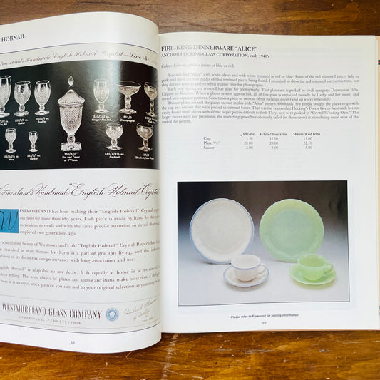 Collectible Glassware From the 40's, 50's, 60's Book- Vintage