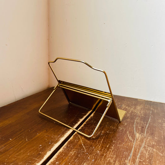 Gold Standing & Foldable Book Holder