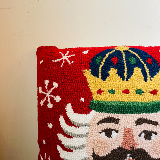 Christmas Nutcracker Hook Pillow