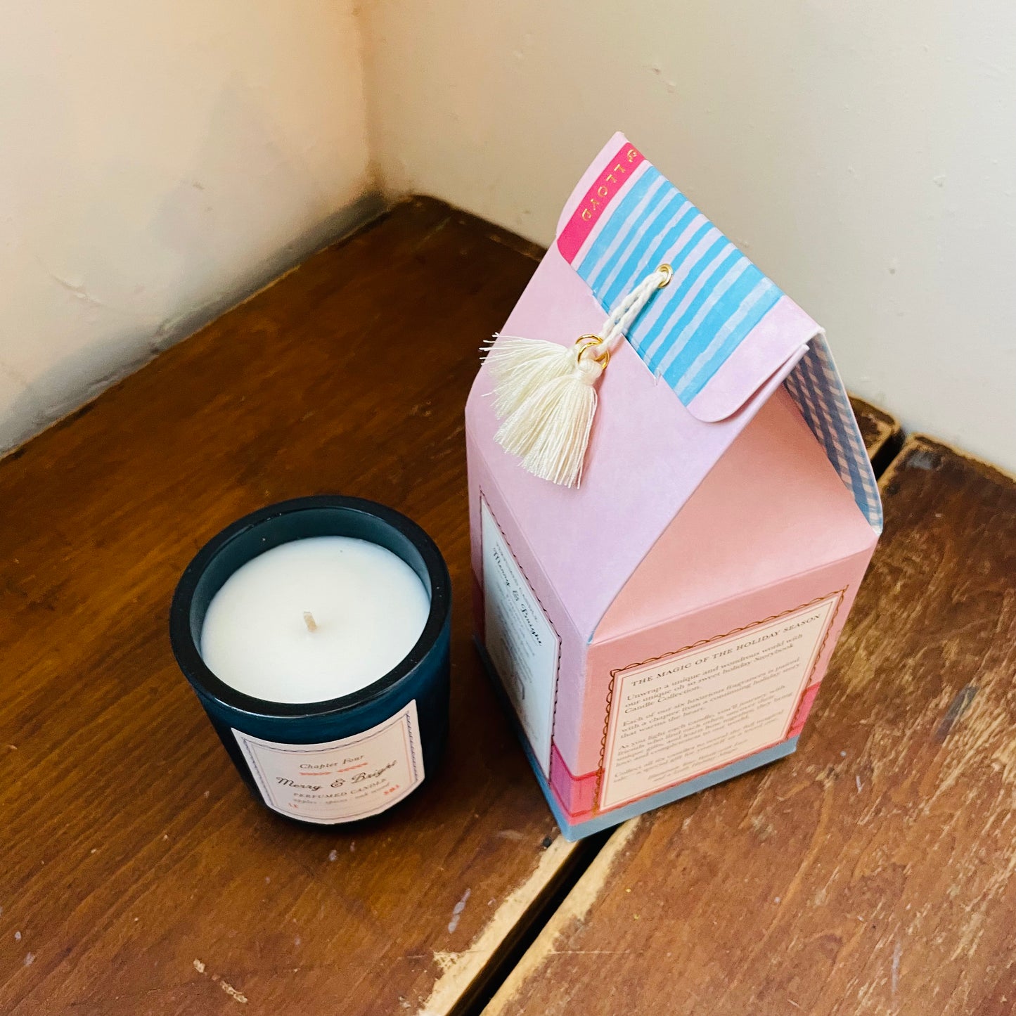 Merry & Bright Storybook Candle