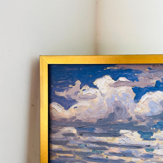 Summer Day Framed Canvas