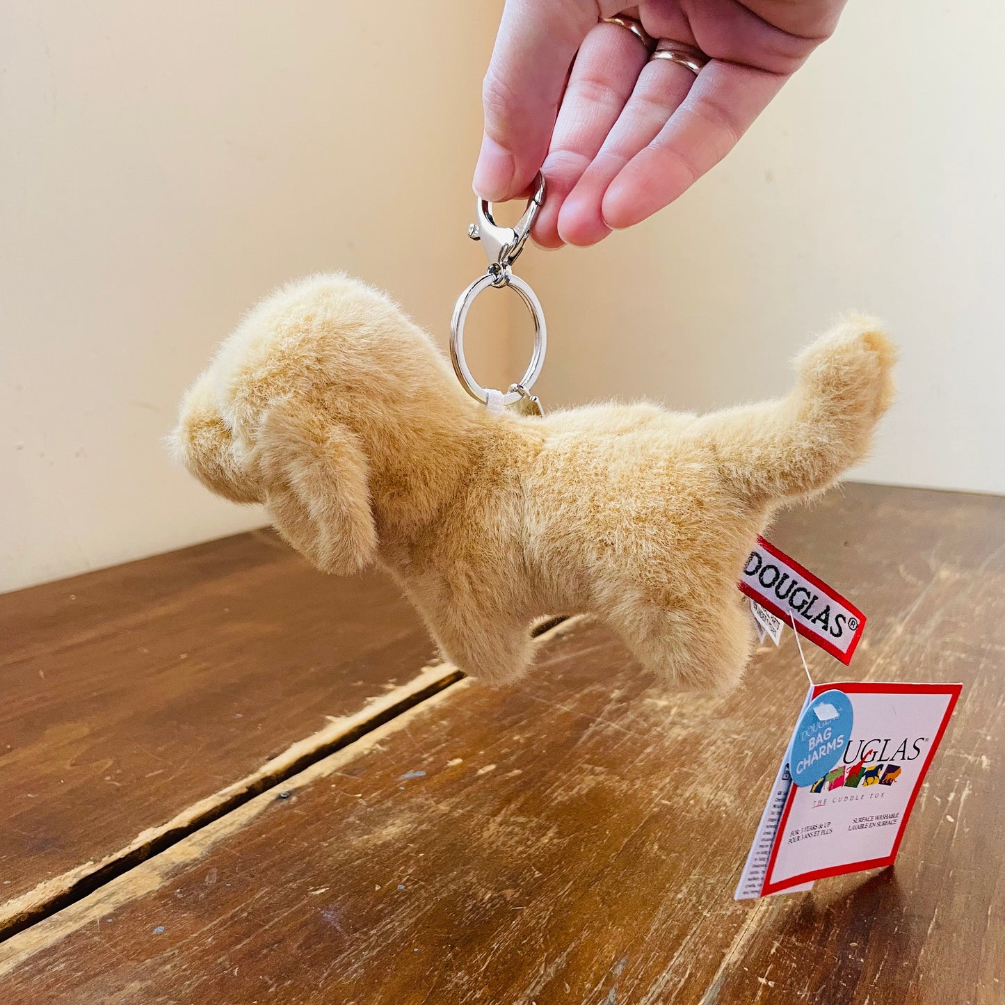 Golden Retriever Plush Bag Charm