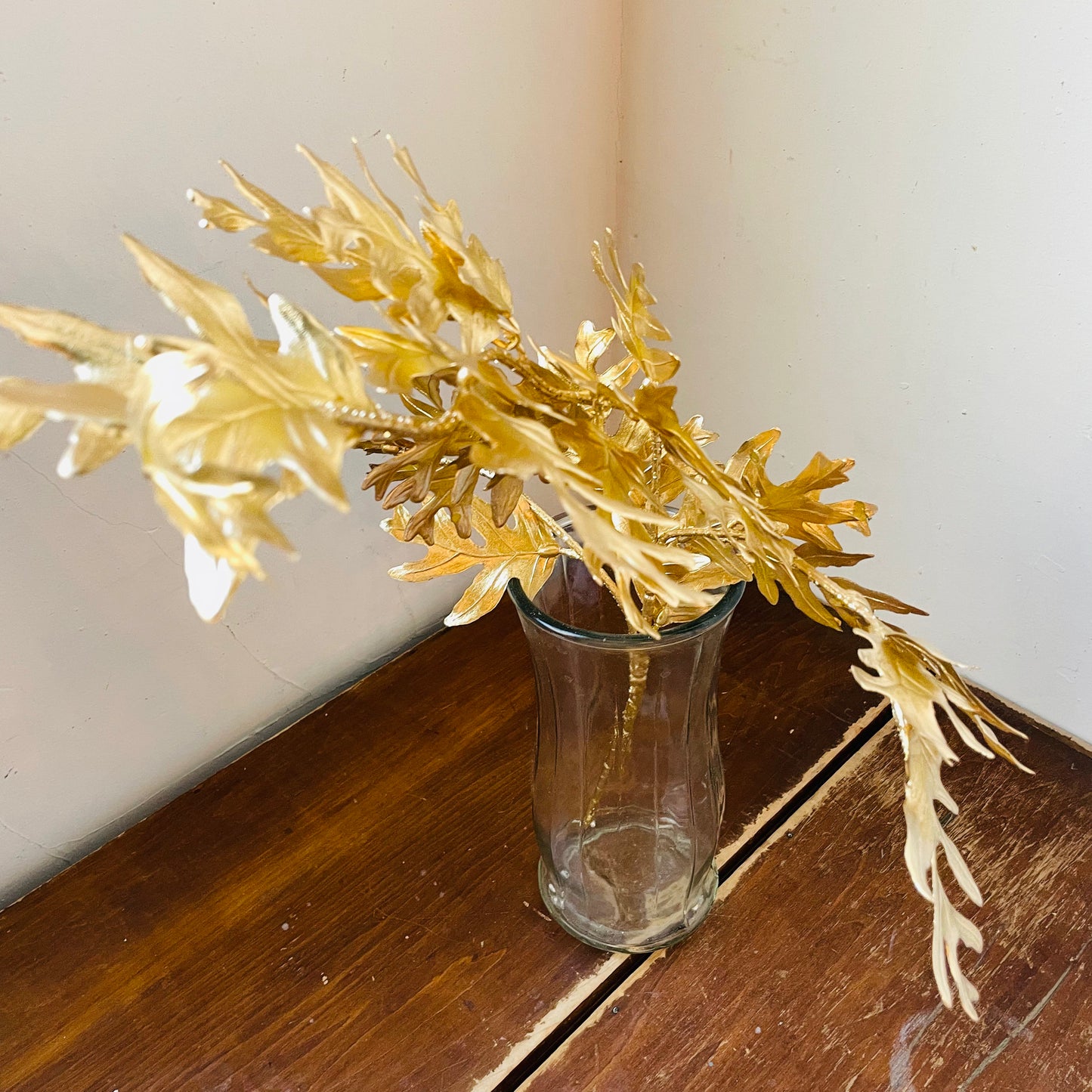 Gold Metallic Oak Stem