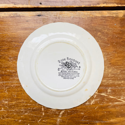 Royal Victoria Rose Bouquet Saucer- Vintage