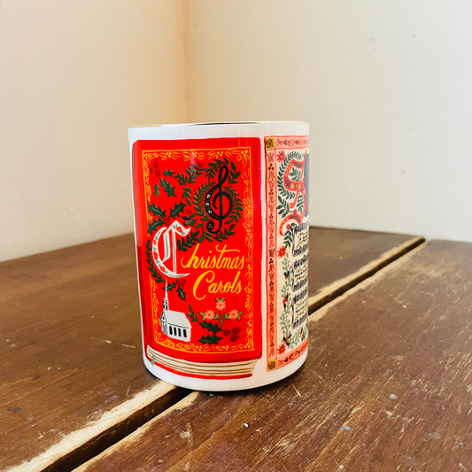 Christmas Carols Porcelain Mug