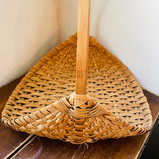 Large Flower Gathering Basket- Vintage