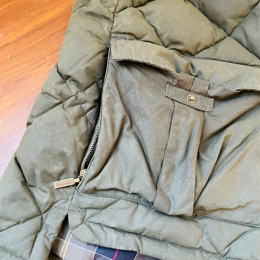 Barbour Quilted Vest XL- Vintage