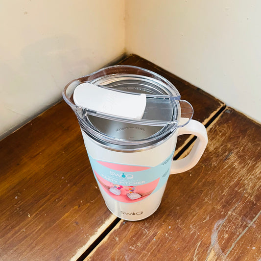 Shimmer Pearl Party Pitcher 64 oz