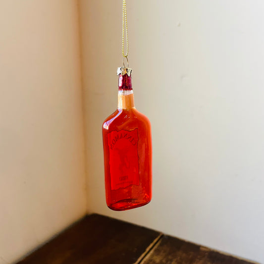 Fireball Whiskey Ornament