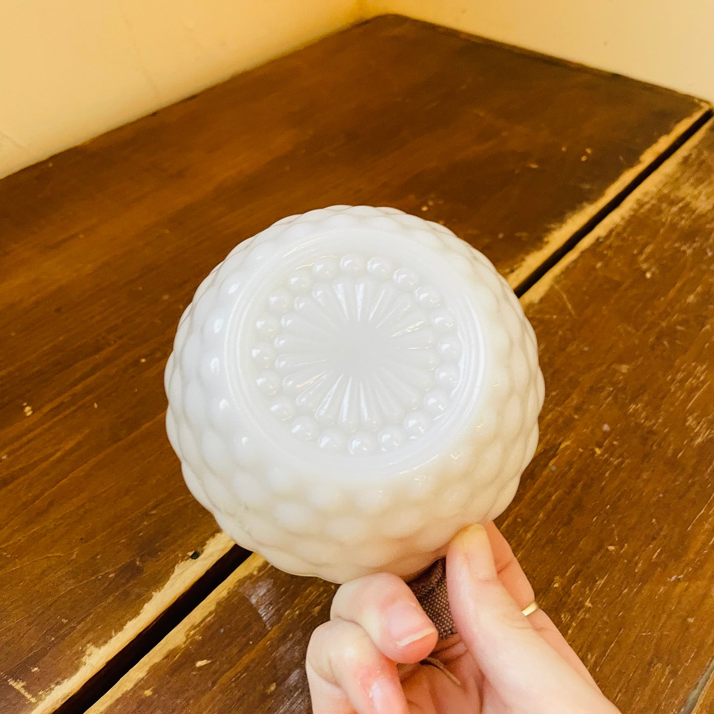 Little Milk Glass Bowl- Vintage