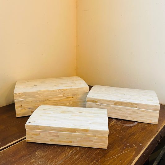 Capraia Coast Decorative Nesting Boxes- Set of 3