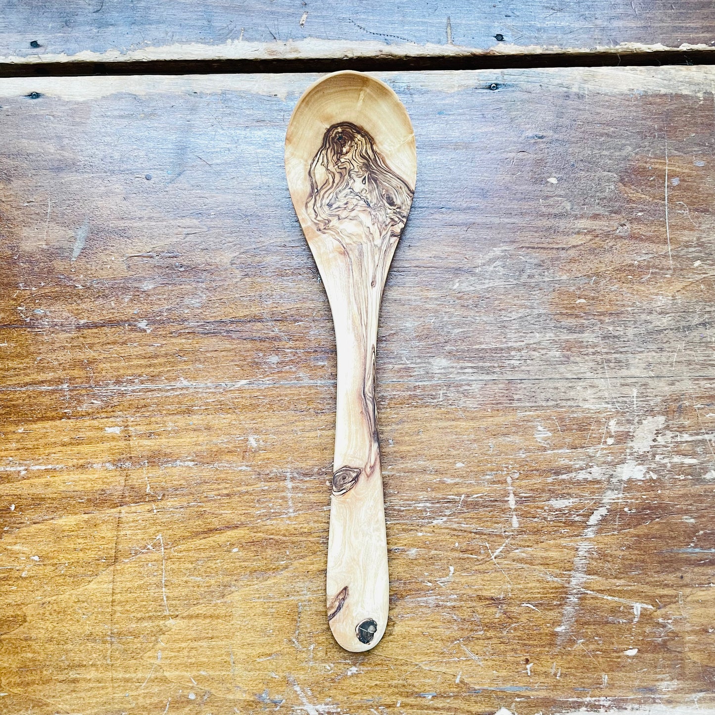 Handmade Olive Wood Food Spoon