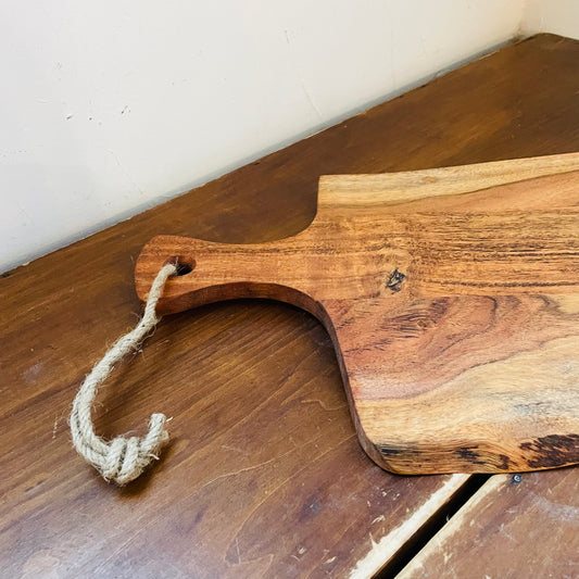 Wooden Live Edge Charcuterie Board