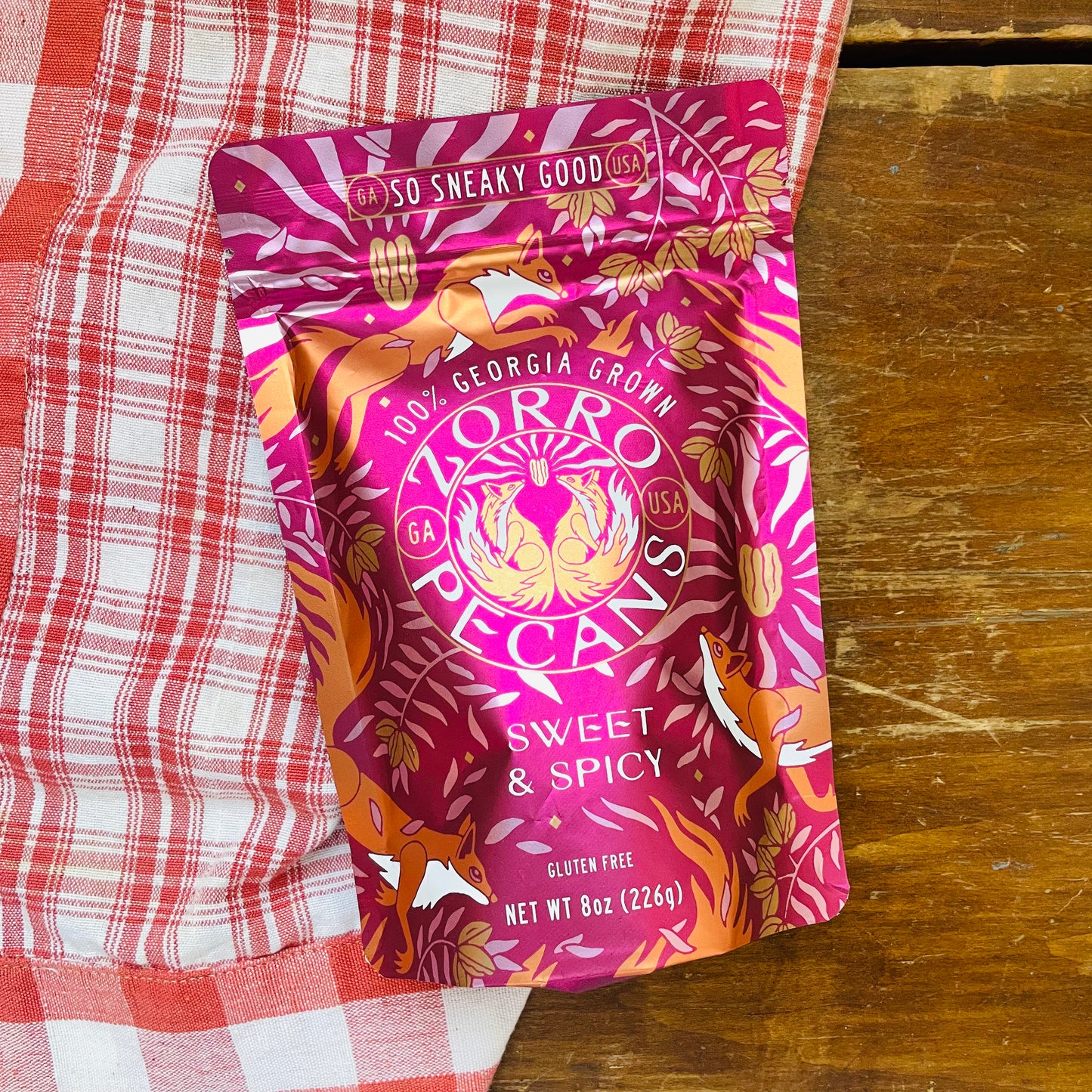 Sweet & Spicy Pecans