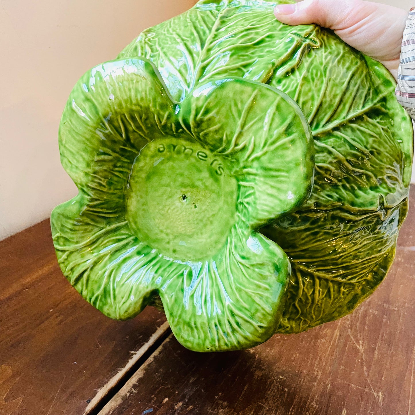 Footed Cabbage Bowl- Vintage