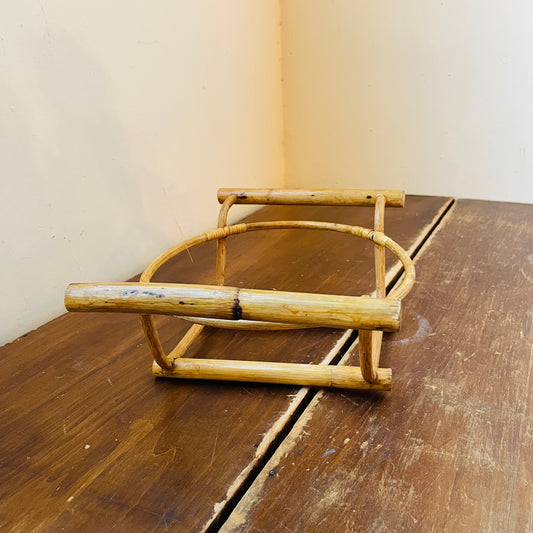 Bamboo Pot/Plant Holder- Vintage