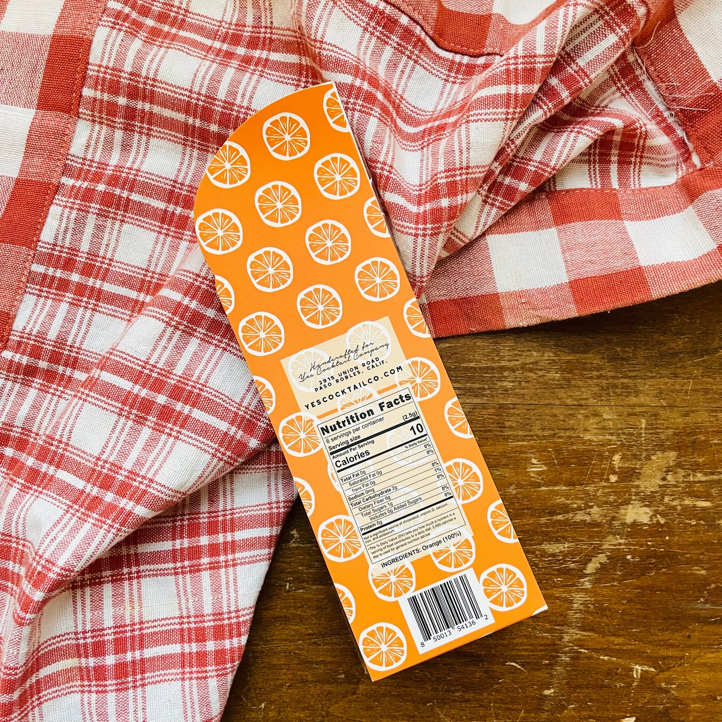 Dehydrated Orange Cocktail Garnishes