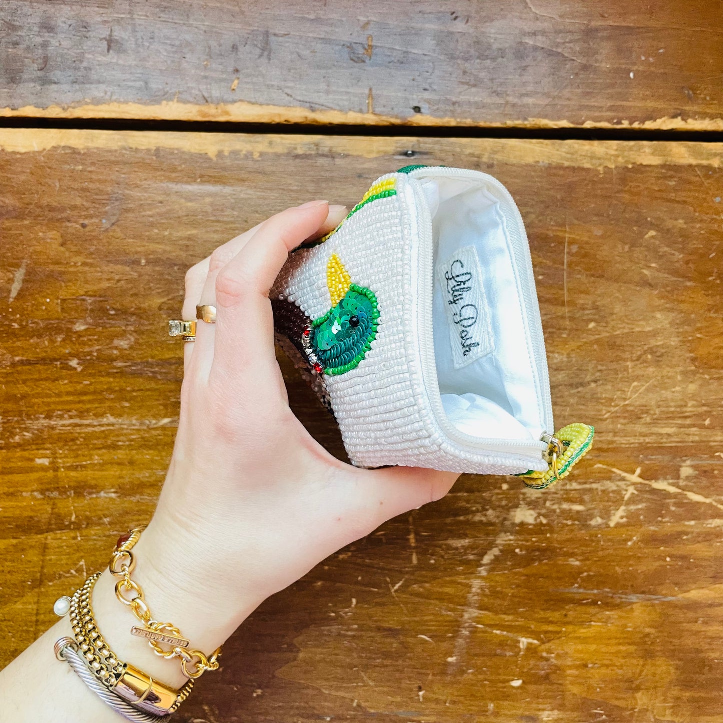 Mallard Duck Beaded Bag