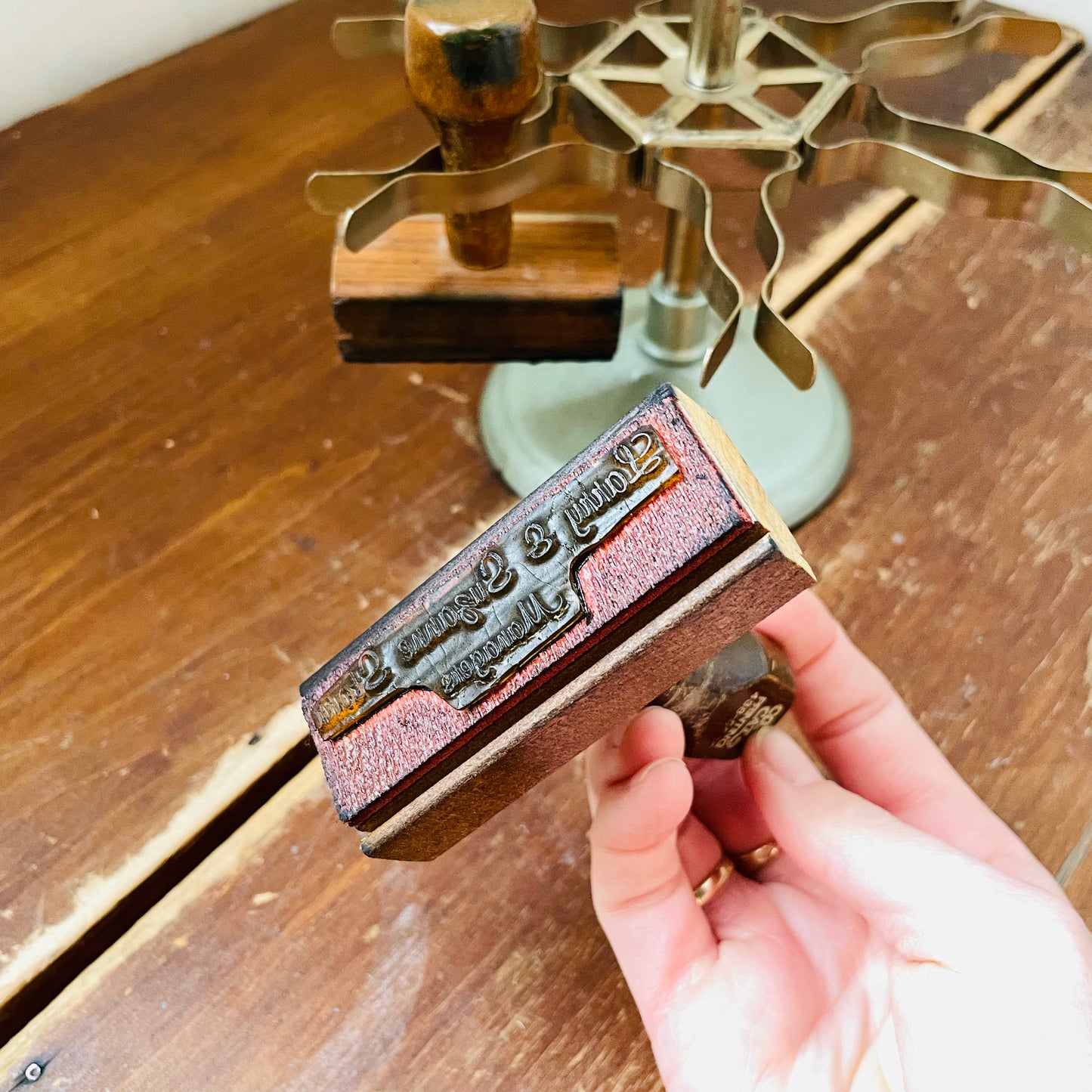Standard Metal Stamp Carousel- Vintage