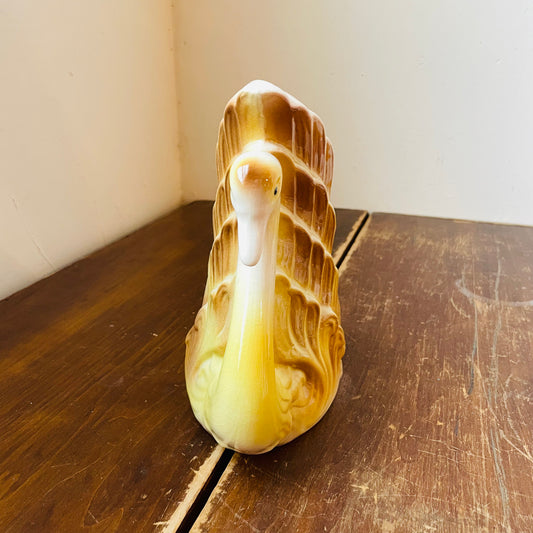 Yellow Swan Planter- Vintage
