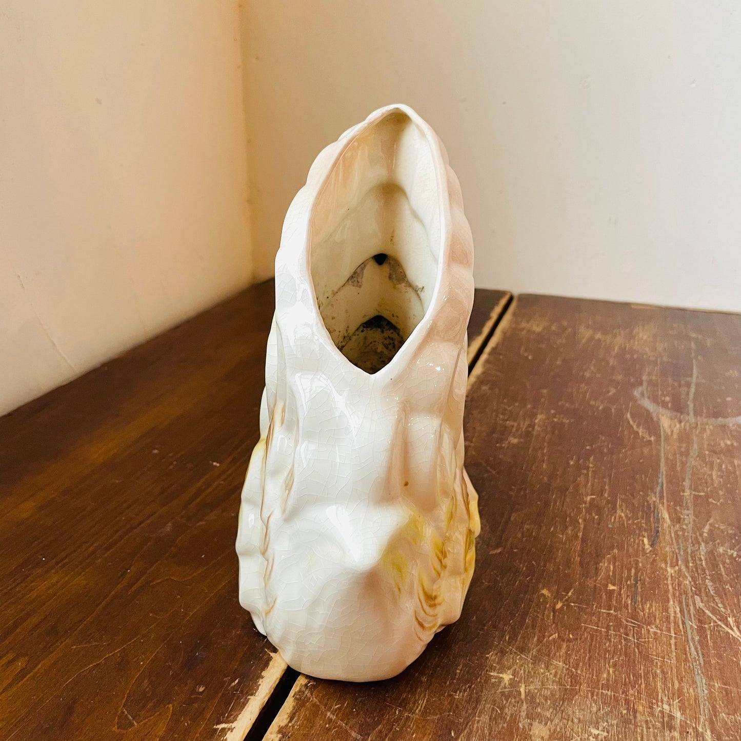 Yellow Swan Planter- Vintage