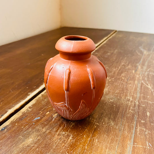 Teleflora Cattail Vase- Vintage