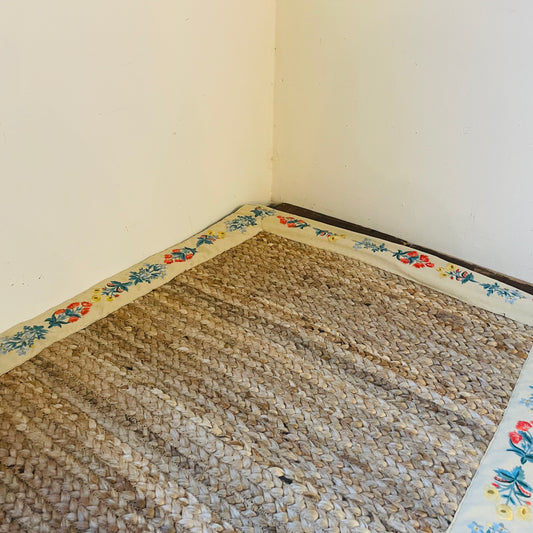 Costa Mughal Rose Jute Rug