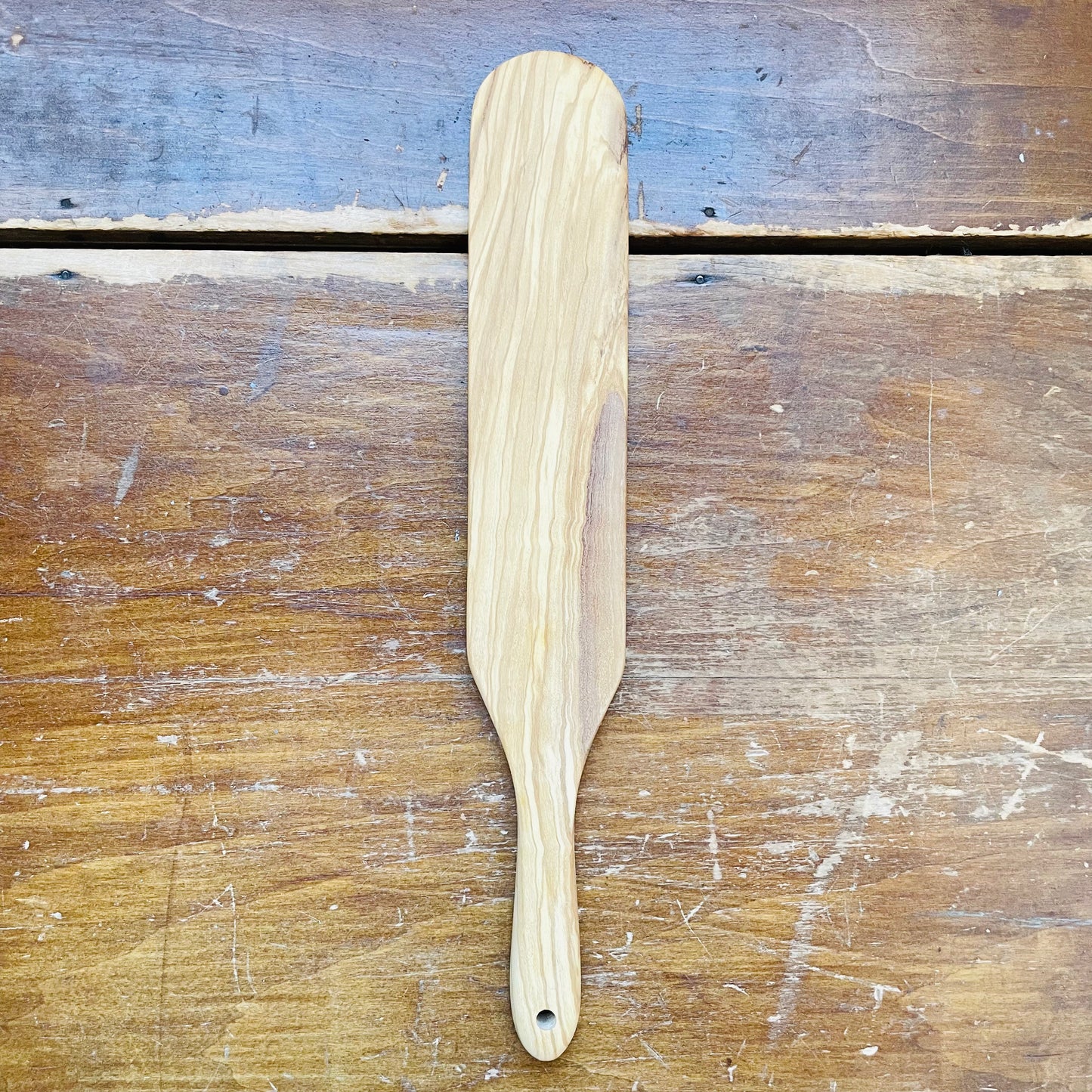 Hazel Mazel Olive Wood Spurtle