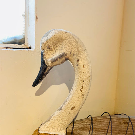 Primitive Swan Decoy