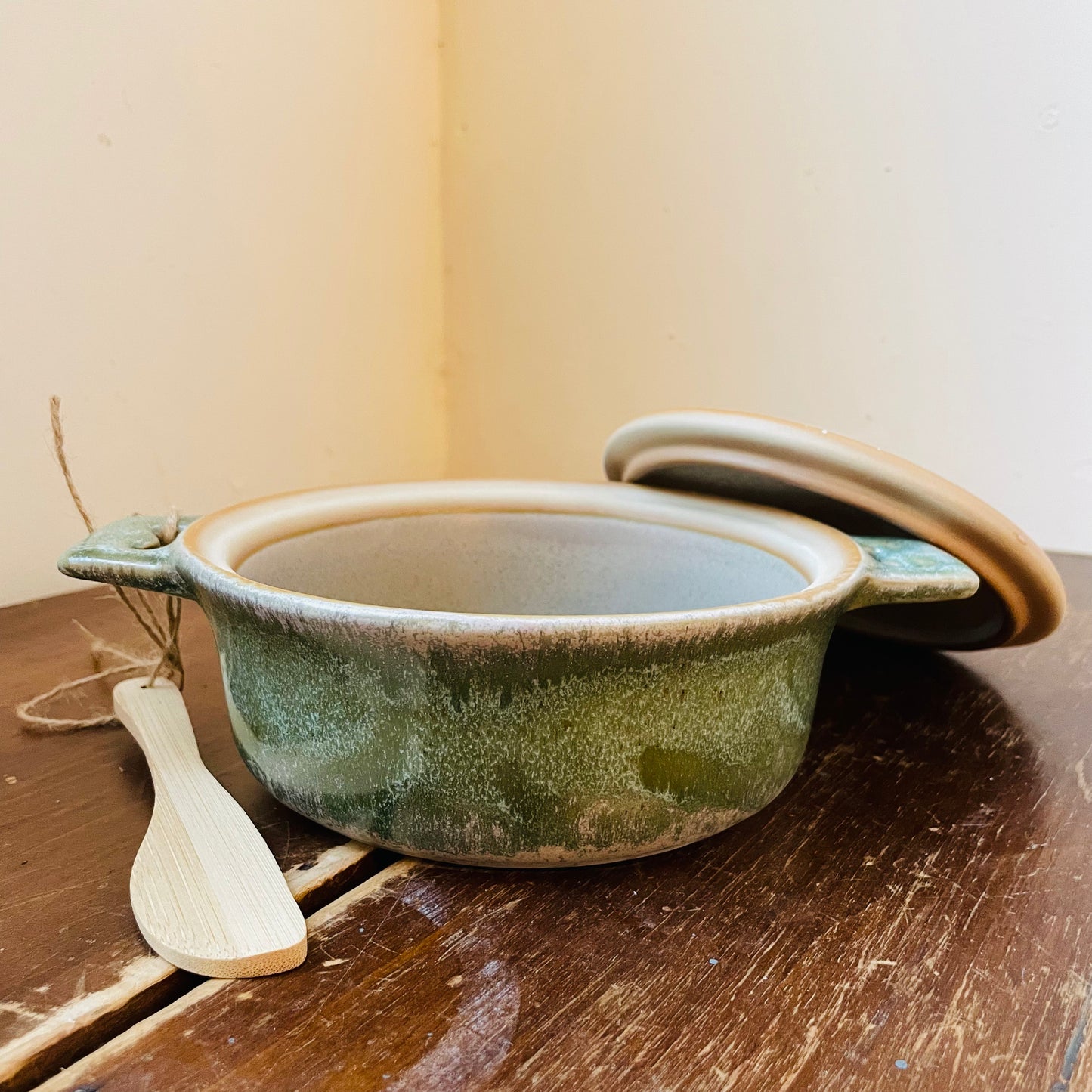 Sheraton Sage Stoneware Brie Baker