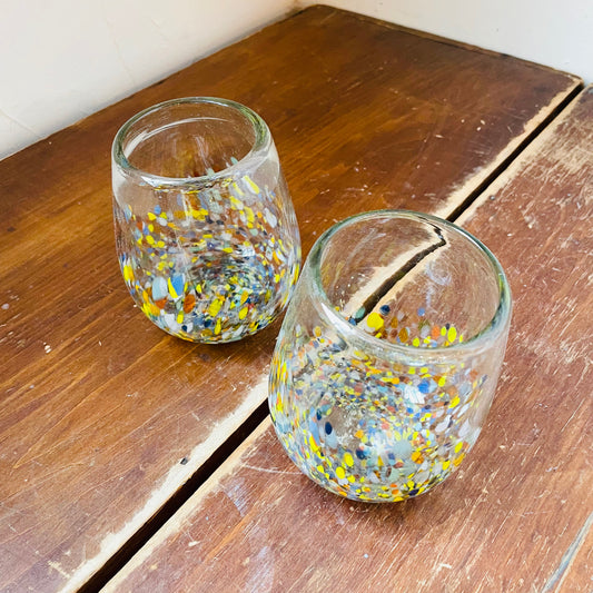 Artistico Recycled Stemless Wine Glass- Set of 2