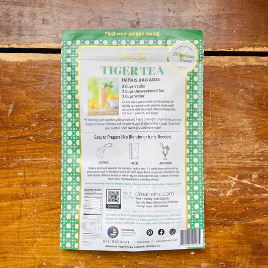 Tiger Tea Cocktail Slushie