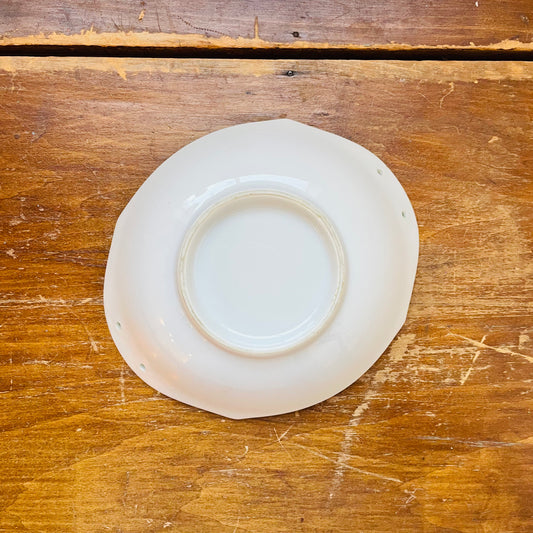 Blue & Pink Bouquet Bowl- Vintage